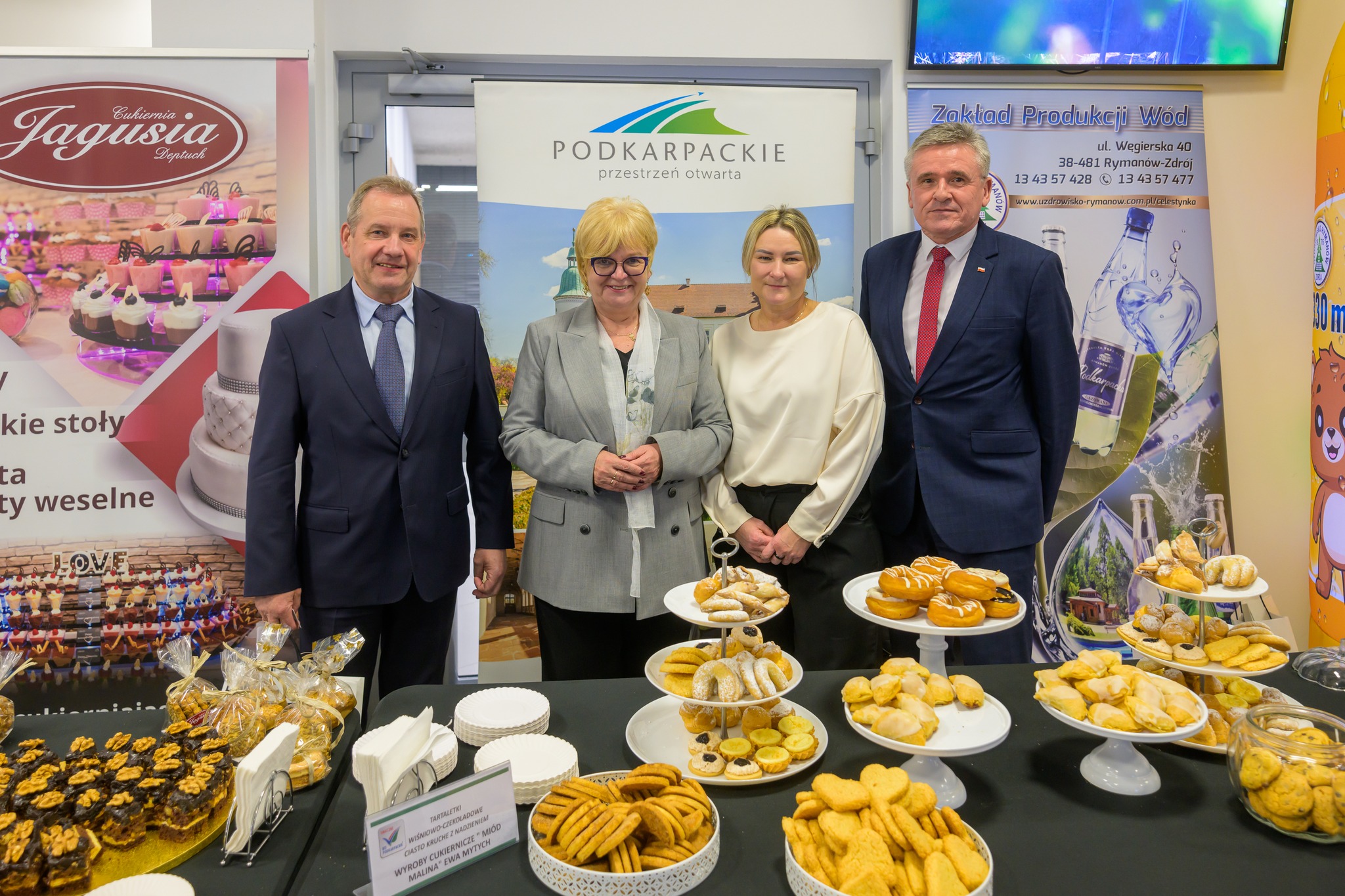 Odebranie certyfikatu „Smaczne bo Podkarpackie” 2024 przez Wyroby Cukiernicze Miód Malina